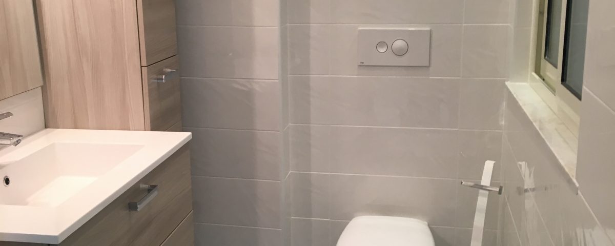Ristrutturazione di un bagno in appartamento privato.
