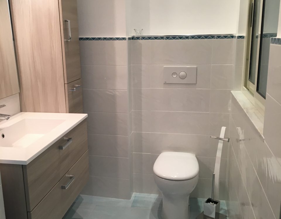 Ristrutturazione di un bagno in appartamento privato.